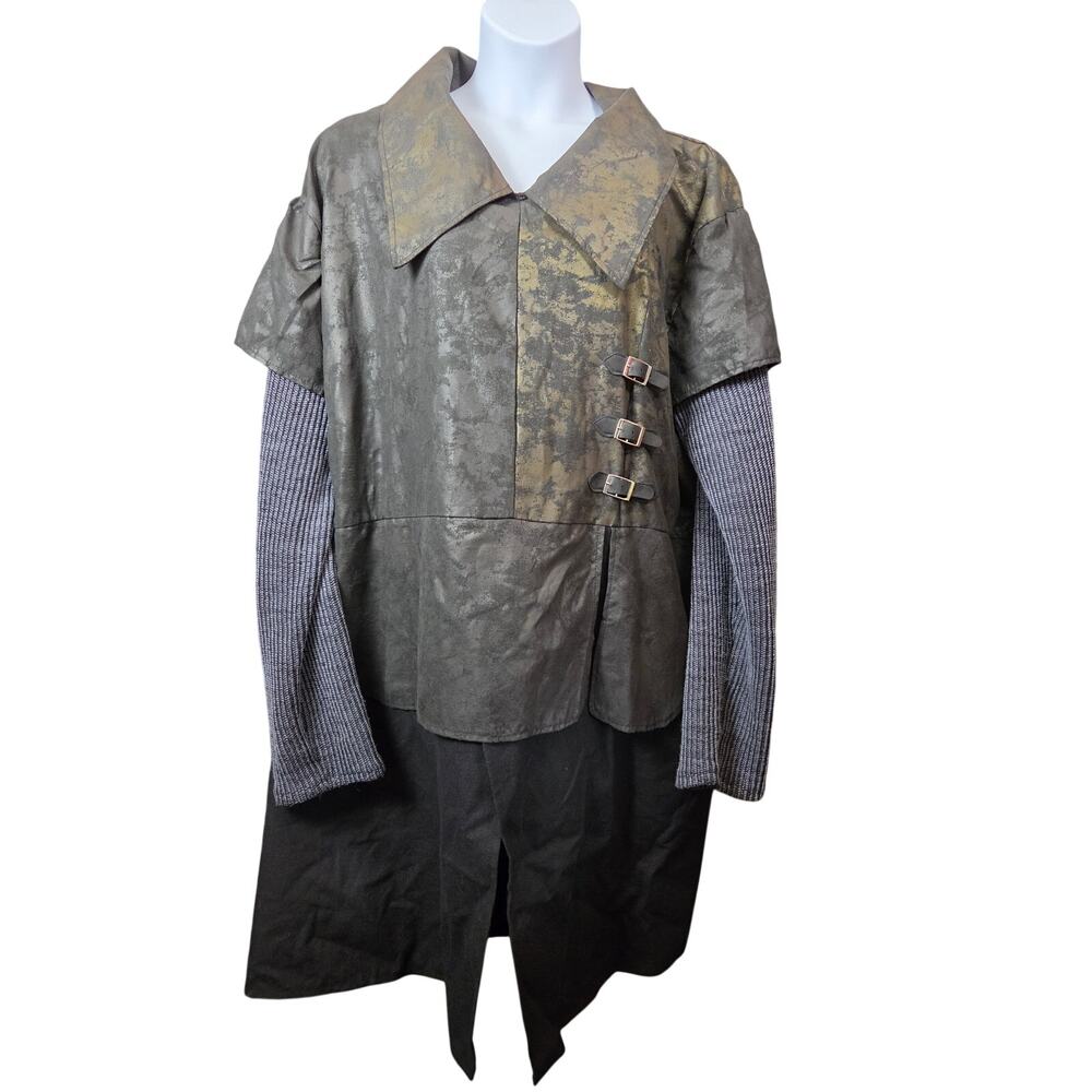 Game of Thrones Jon Snow Night’s Watch Costume Tunic Adult Plus HBO 2014